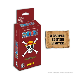 One Piece TC 25eme Anniv Panini Blister 5 Pochettes +2 Carte El 