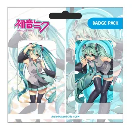 Hatsune Miku pack 2 pin's Set D 