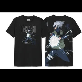 NARUTO SHIPPUDEN - Kakashi - T-Shirt Oversize Homme  