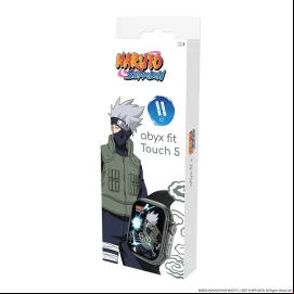 Abyx Fit - Touch 5 - Montre connectée Naruto Shippuden - Kakashi Hatake - Gris spatial 