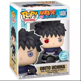 Figurine Pop Funko Pop! Animation: Naruto Shippuden - Obito Uchiha (Unmasked) 