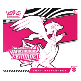 Pokémon - Karmesin & Purpur: Weisse Flammen Top Trainer Box *ALLEMAND* 