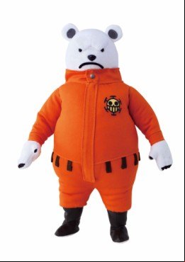 manga - One Piece - Peluche Bepo Stuffed Collection - Megahouse