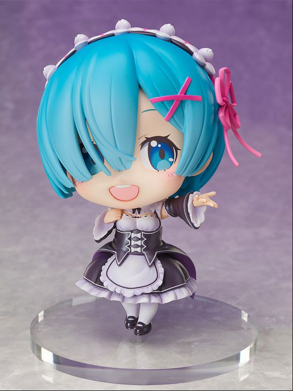 Manga - Manhwa - Rem - Chouaiderukei Deformed Chic Figure  BIG Ver. Coming Out to Meet You Ver. Artistic Coloring Finish - Proovy